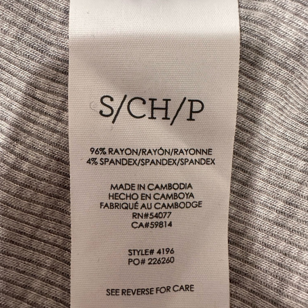 Cabi Serenity Long Sleeve Tee -Sz Small Oversized Casual Stretchy Capsule Layer - Picture 10 of 11